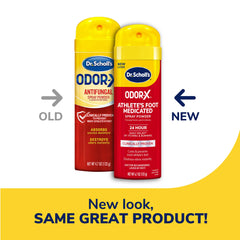 Odor-X® Athlete's Foot Medicated Spray Powder